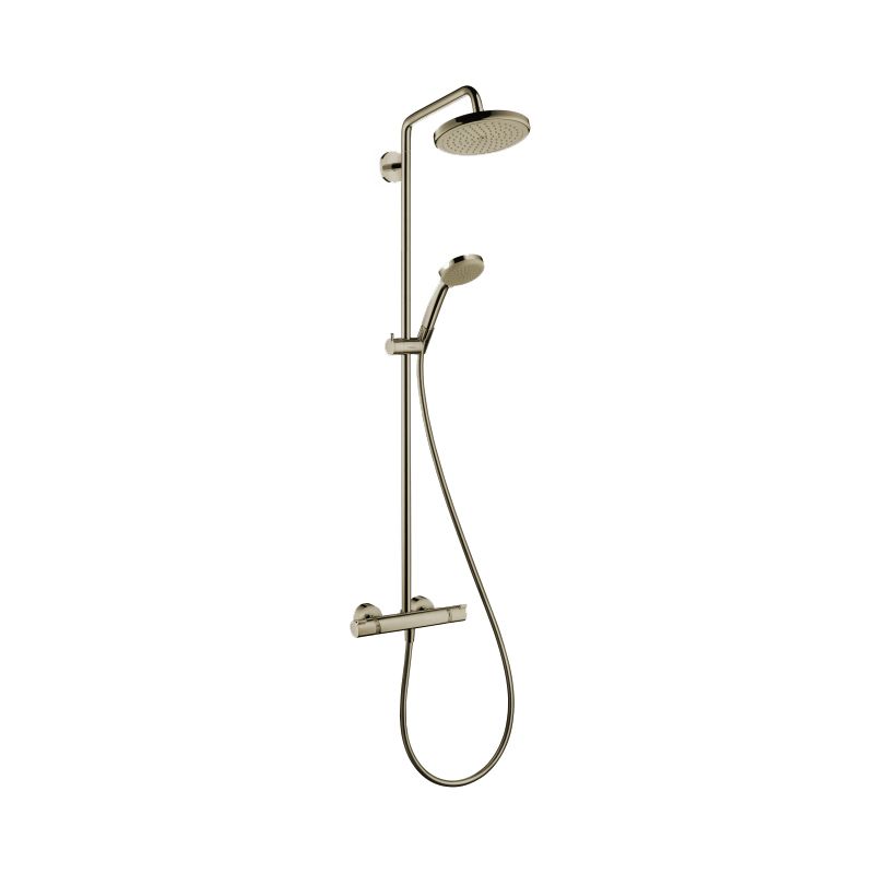 Hansgrohe 27185821 Croma 220 Showerpipe Brushed Nickel 1