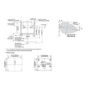 TOTO TEU2LA11 EcoPower High Efficiency Concealed Urinal Flush Valve 0.5 GPF 2