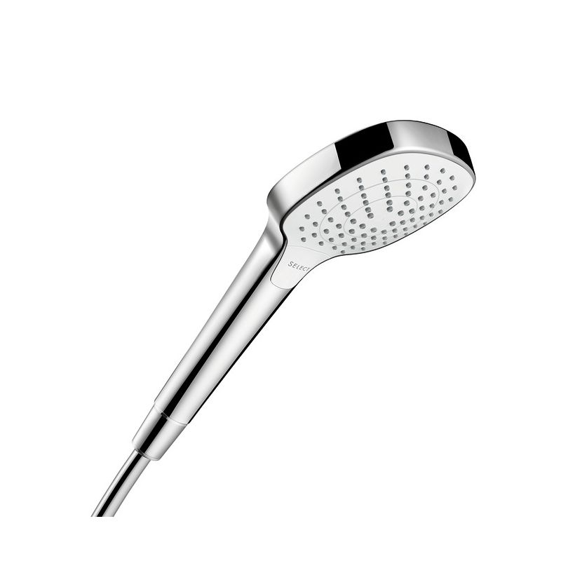 Hansgrohe 26813401 Croma Select E 110 Vario Jet Handshower White Chrome 1