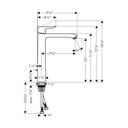 Hansgrohe 31082821 Metris 260 Single Hole Faucet Brushed Nickel 2