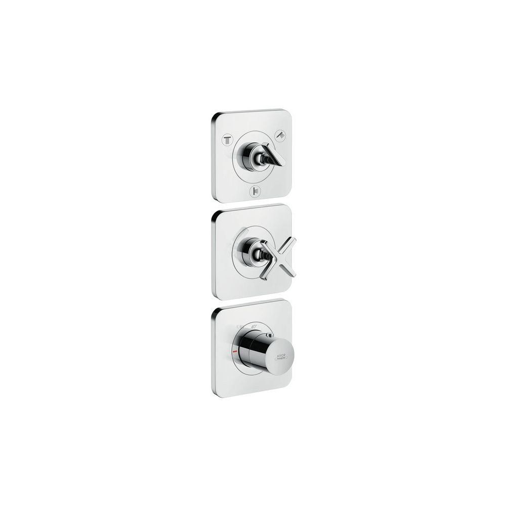 Hansgrohe 36704001 Axor Citterio E Thermostatic 3 Function Trim Module Chrome 1