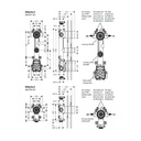 Hansgrohe 36708181 Axor Citterio E Thermostatic 3 Function Module Rough In 2