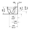 Duravit 216909 ME By Starck Floor Standing Toilet HygieneGlaze 3