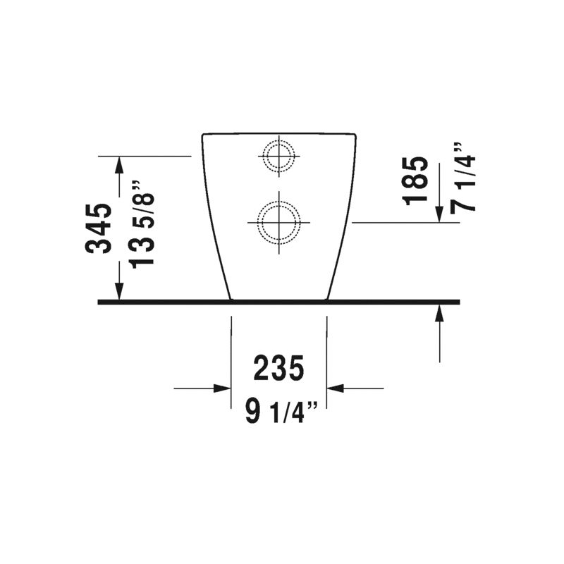 Duravit 216909 ME By Starck Floor Standing Toilet HygieneGlaze 4