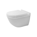 Duravit 222509 Starck 3 Wall Mounted Toilet HygieneGlaze 1