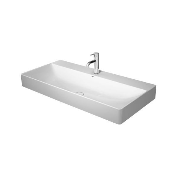 Duravit 235310 DuraSquare Three Holes Washbasin Ground 1