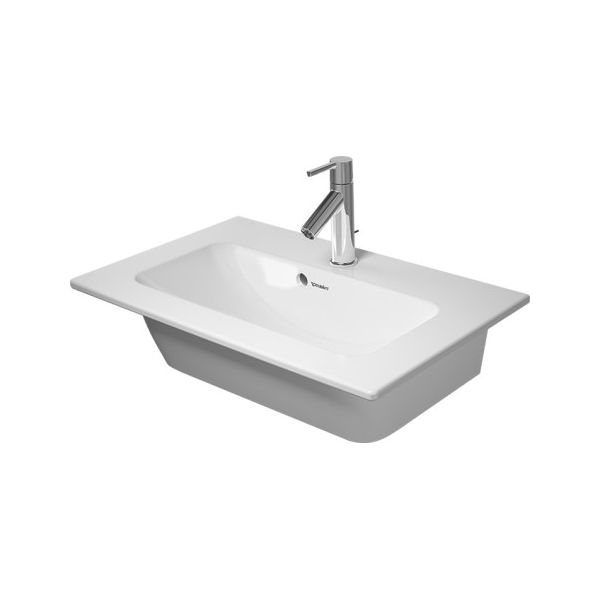 Duravit 234263 ME By Starck Three Holes Furniture Washbasin Compact WonderGliss 1