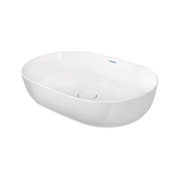 Duravit 037960 Luv Washbowl Without Tap Hole White WonderGliss 1