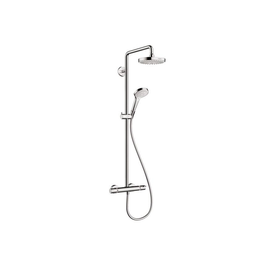 Hansgrohe 27254001 Croma Select S 180 Multi Jet Showerpipe Chrome 1