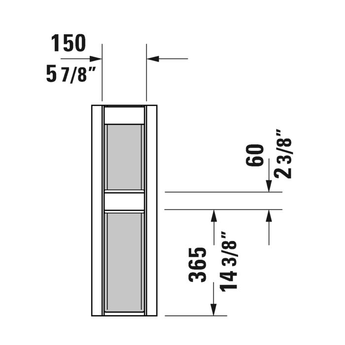 Duravit 085827 Happy D.2 Pedestal White 3