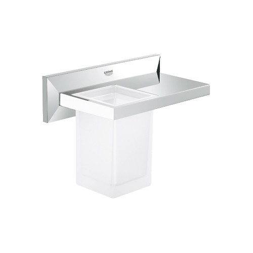 Grohe 40503000 Allure Brilliant Tumbler With Shelf Chrome 1