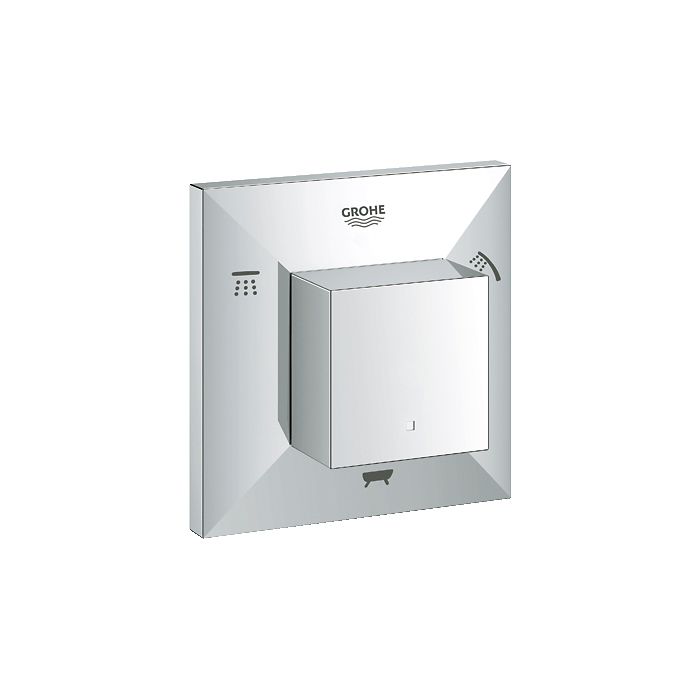 Grohe 19799000 Allure Brilliant 5 Way Diverter Trim Chrome 1