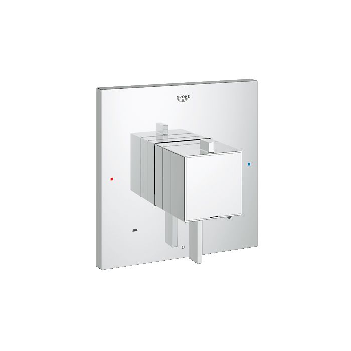 Grohe 19925000 Eurocube Dual Function Pressure Balance Trim With Control Module Chrome 1