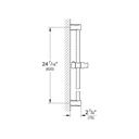 Grohe 27521EN0 Tempesta Cosmopolitan 24&quot; Shower Bar Brushed Nickel 2