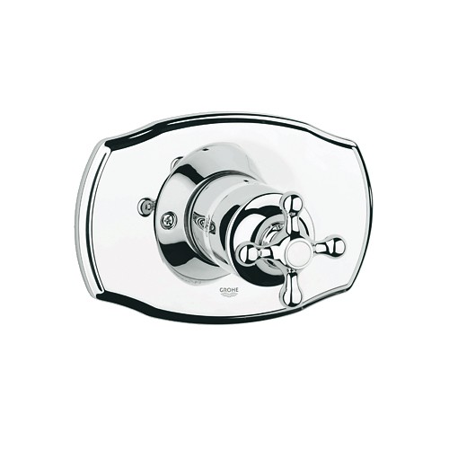 Grohe 19707000 Seabury PBV Trim Cross Handle Chrome 1