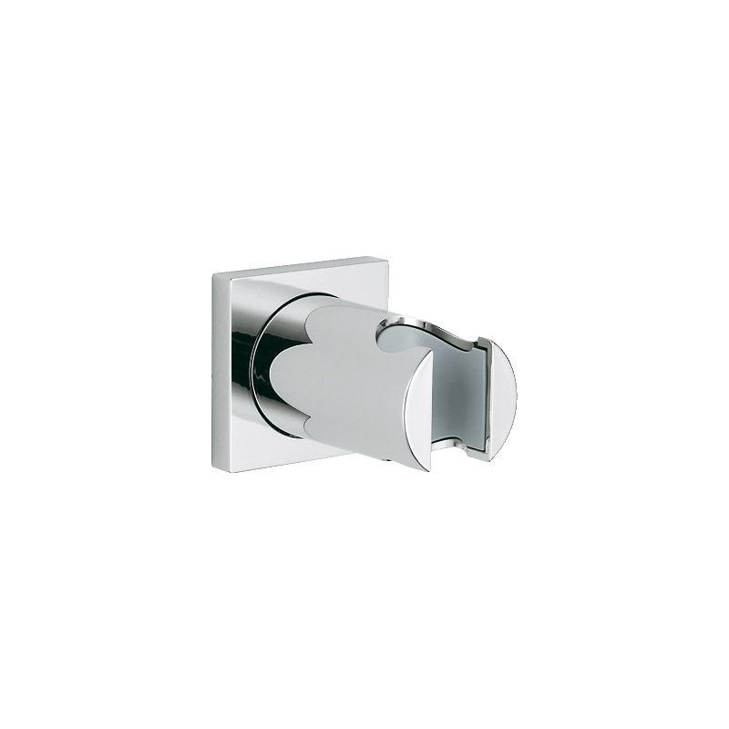 Grohe 27075000 Hand Shower Holder Square Escutcheon Chrome 1