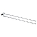 Grohe 40624001 Essentials Cube Towel Bar 18&quot; Chrome 1