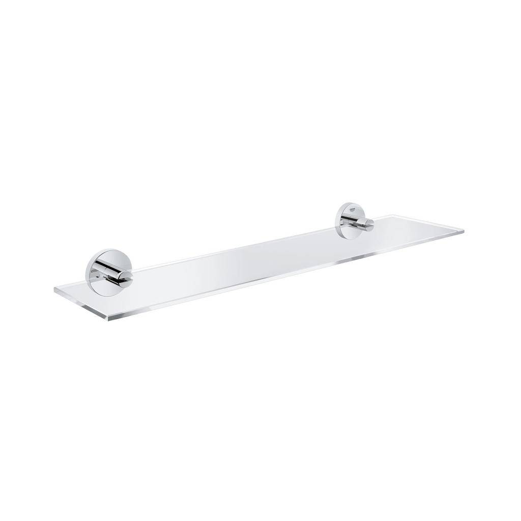 Grohe 40799001 Essentials Glass Shelf Chrome 1