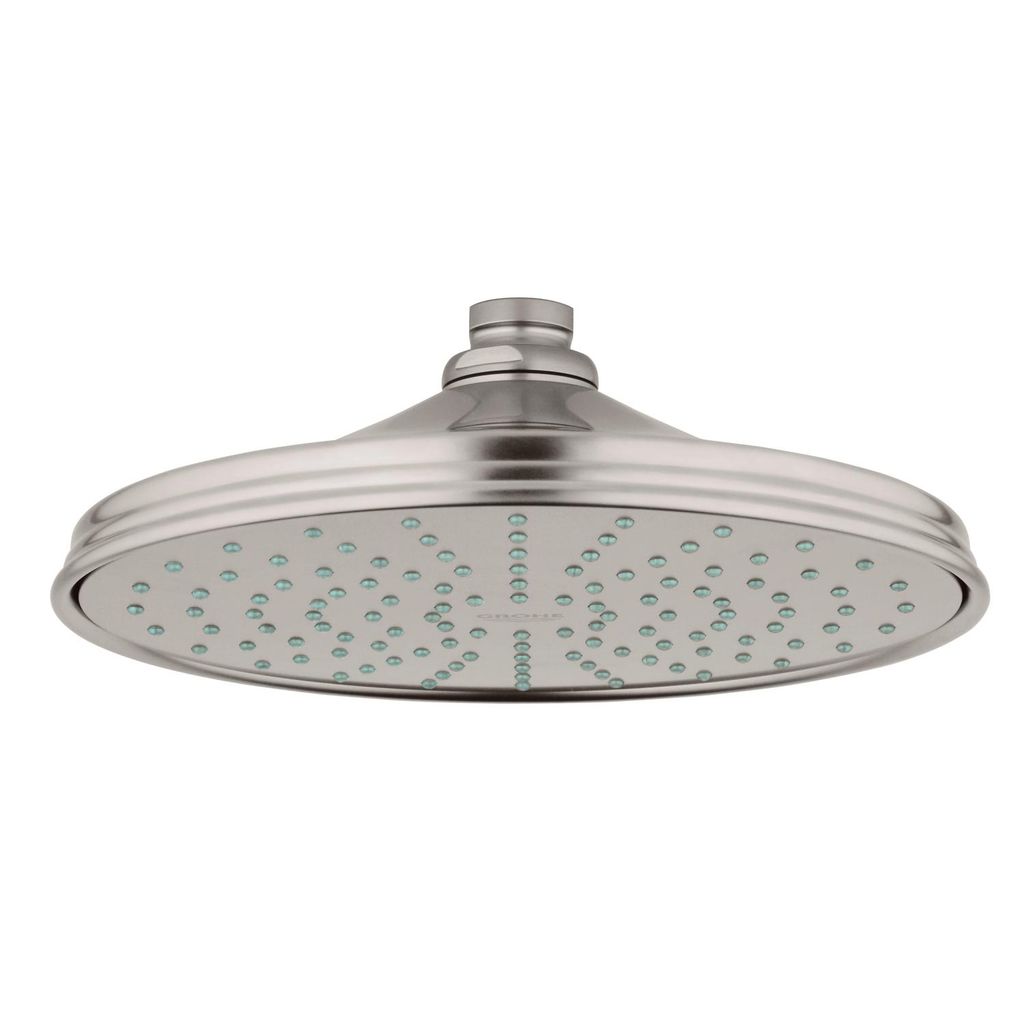 Grohe 26474EN0 Rainshower Rustic 210 Shower Head 1 Spray Brushed Nickel 1