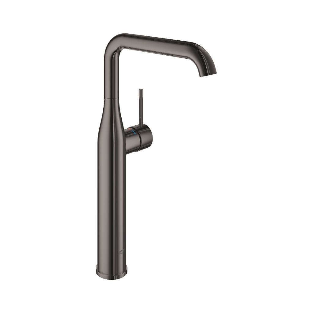 Grohe 23538A0A Essence Single Hole Vessel Bathroom Faucet Hard Graphite 1