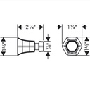 Hansgrohe 04838670 Hook