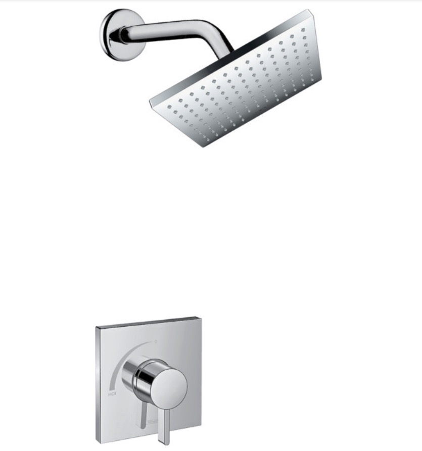 Hansgrohe 04960000 Pressure Balance Shower Set 1.5 Gpm