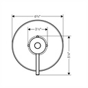 Hansgrohe 10407001 Axor Starck Pressure Balance Trim