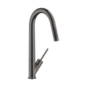 Hansgrohe 10821341 Higharc Kitchen Faucet 2-Spray Pull-Down 1.75 Gpm