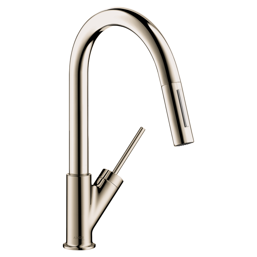 Hansgrohe 10824831 Prep Kitchen Faucet 2-Spray Pull-Down 1.75 Gpm