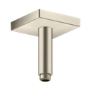 Hansgrohe 26437821 Extension Pipe For Ceiling Mount Square 4&quot;