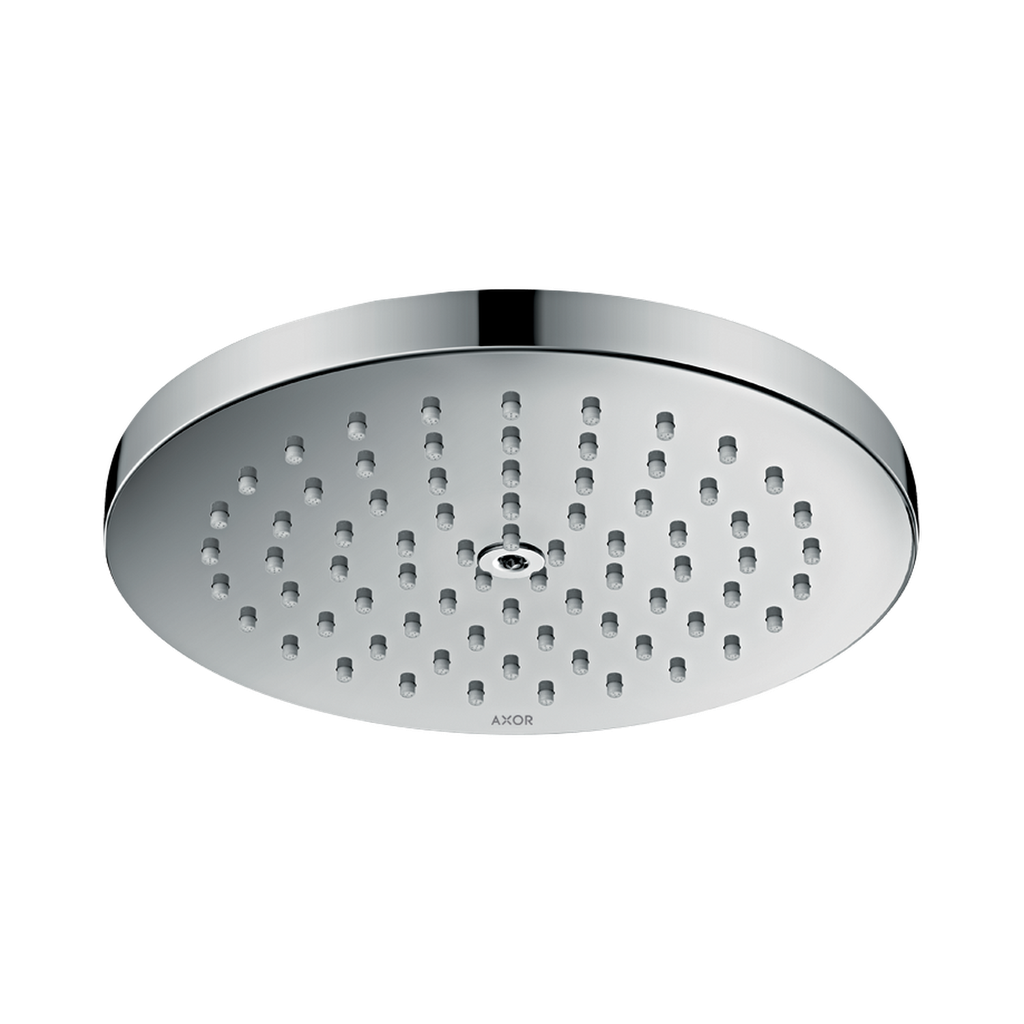 Hansgrohe 28615341 Showerhead 180 1-Jet Powder Rain 2.5 Gpm