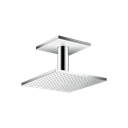 Hansgrohe 35319001 Axor Showersolutions Showerhead 250 Square 2-Jet Ceiling Con