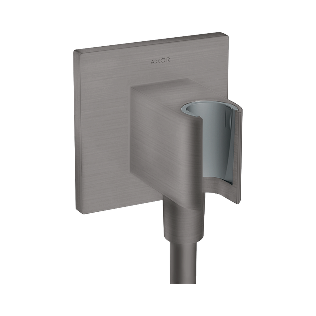 Hansgrohe 36734341 Wall Outlet With Handshower Holder Square