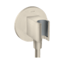 Hansgrohe 36733821 Wall Outlet With Handshower Holder Round