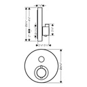 Hansgrohe 36722001 Axor Showerselect Round 1 User