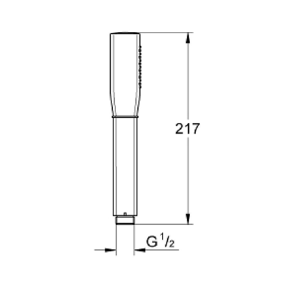 Grohe 26037001 Grandera Hand Shower 1.75 Gpm Chrome 2