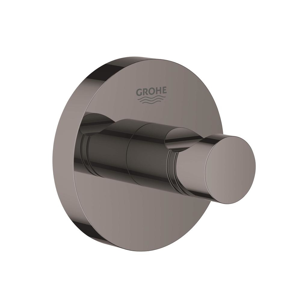 Grohe 40364A01 Essentials Robe Hook Hard Graphite 1