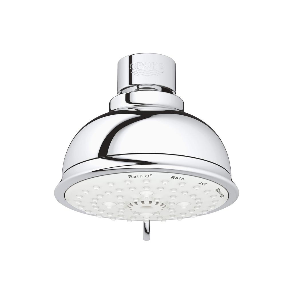 Grohe 27610001 Tempesta Rustic 100 4 Shower Head Chrome 1