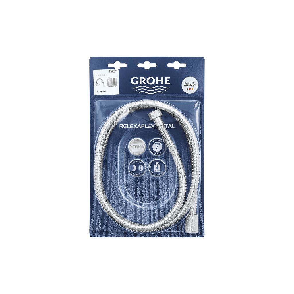 Grohe 28105000 Relexaflex 59 Metal Shower Hose Chrome 2