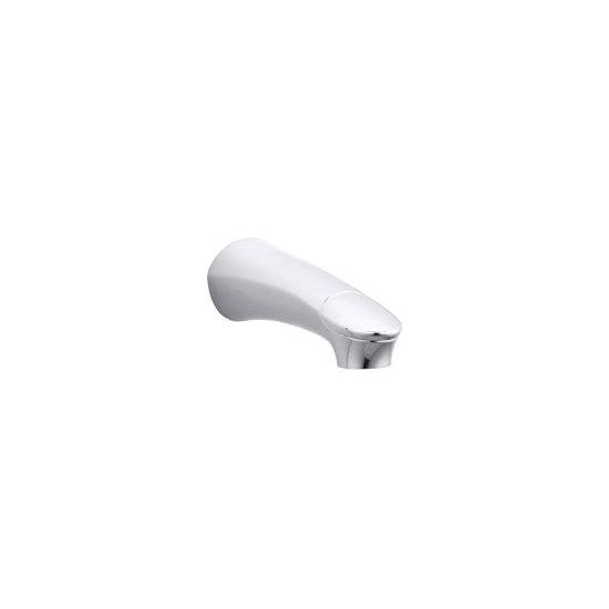 Kohler 5327-CP Refinia Wall-Mount Diverter Bath Spout Chrome 1