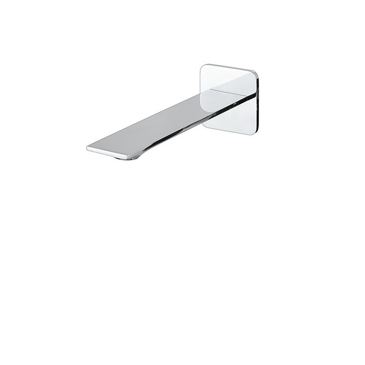 Aquabrass 92032 Alpha Wallmount Tub Spout Polished Chrome 1