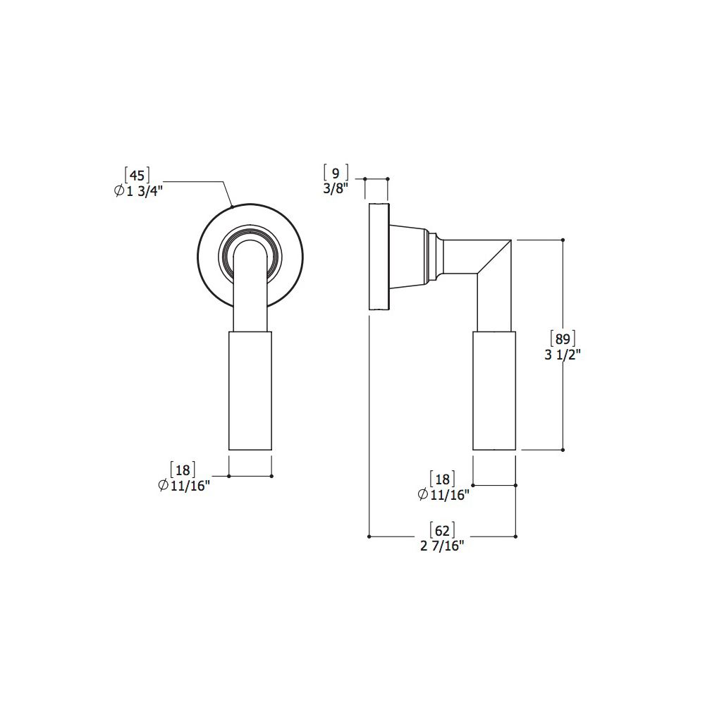 Aquabrass 78473 Thermostatic Valves Handles Geo Handle For Thermostatique Valve Polished Chrome 2