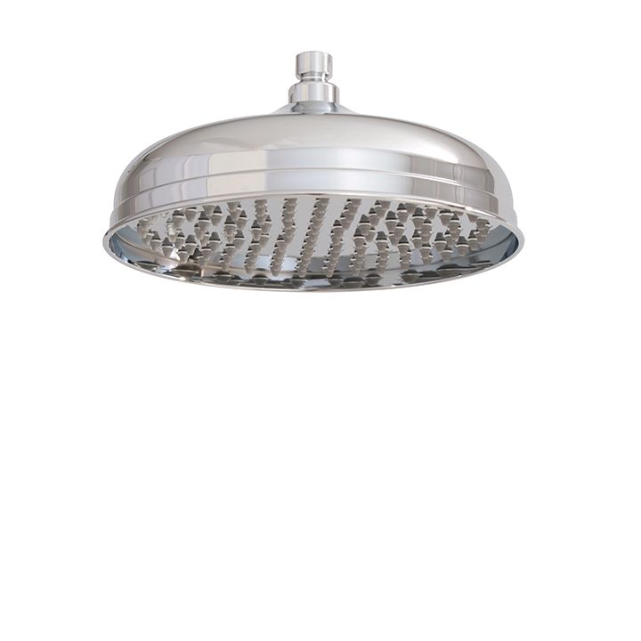 Aquabrass 2510 Rainheads 10 Bell Rainhead Brushed Nickel 1