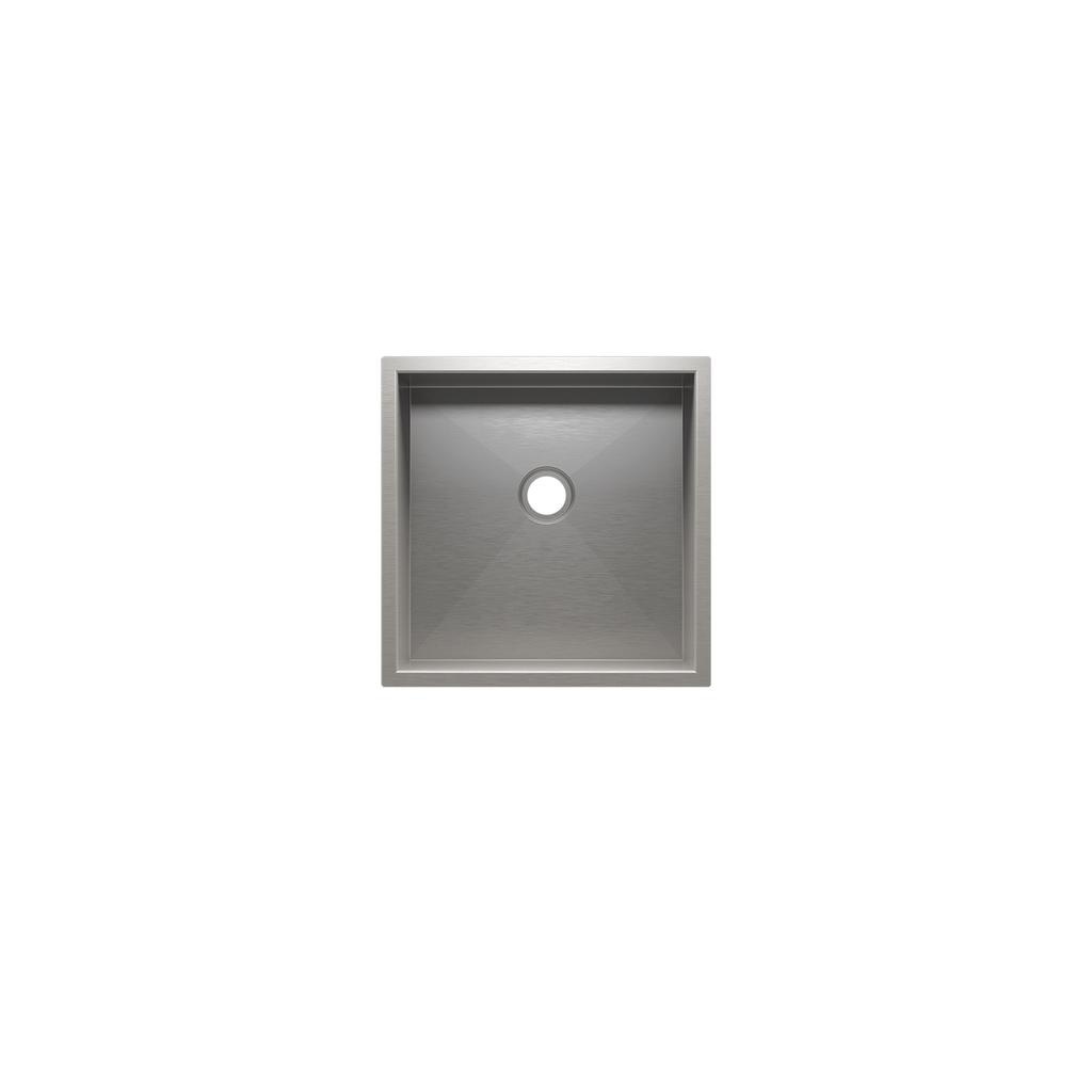 Julien 003613 Urbanedge Bar Sink Undermount 2 Inch Drain Single 15X15X7 1