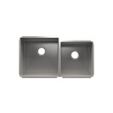 Julien 003954 J7 Sink Undermount Double L18X18X10 R15X16X8 1