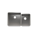 Julien 003952 J7 Sink Undermount Double L18X18X10 R12X16X8 1