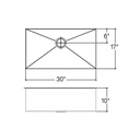 Julien 003925 J7 Sink Undermount Single 30X17X10 2