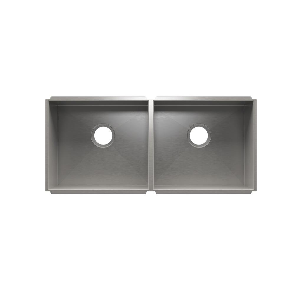 Julien 003682 Urbanedge Sink Undermount Double L18X16X8 R18X16X8 1