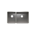 Julien 003649 Urbanedge Sink Undermount Double L12X16X8 R18X16X10 1