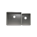 Julien 003643 Urbanedge Sink Undermount Double L21X18X10 R12X16X8 1